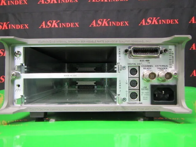 Keithley 7001 Switch System Detail Image - ASKINDEX Korea