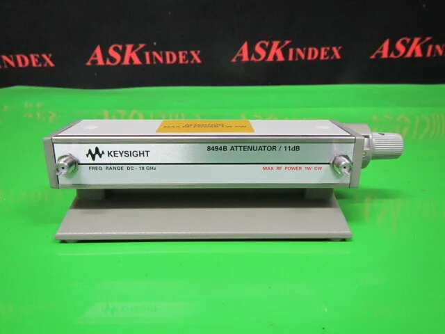 키사이트 8494B 감쇠기 상세 이미지 - ASKINDEX 코리아