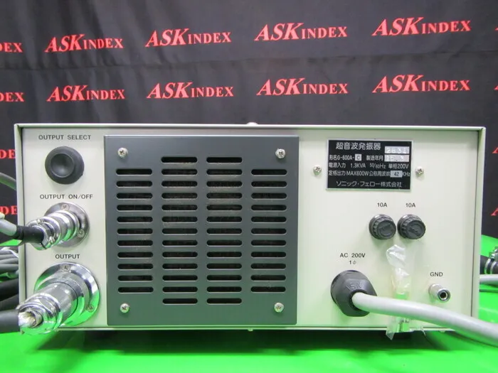Sonic Fellow G-600A-C ultrasonic oscillator Detail Image - ASKINDEX Korea