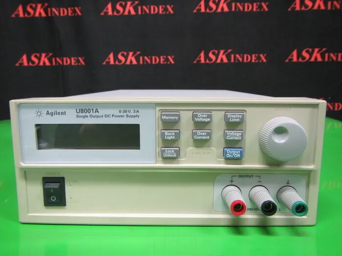 애질런트 U8001A DC 전원 공급 장치 상세 이미지 - ASKINDEX 코리아