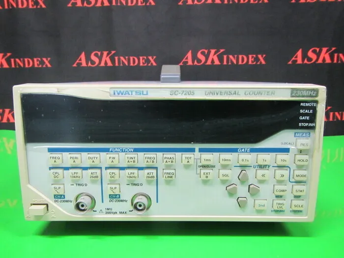 이와도리 SC-7205 유니버설 카운터 상세 이미지 - ASKINDEX 코리아