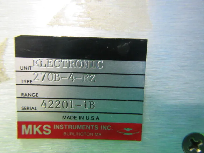 MKS 270B-4-RZ 신호 컨디셔너 상세 이미지 - ASKINDEX 코리아