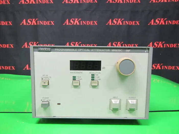 안리쓰 MN939C 옵티컬 감쇠기 상세 이미지 - ASKINDEX 코리아