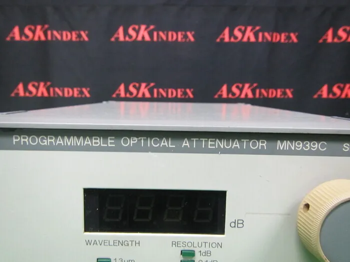 안리쓰 MN939C 옵티컬 감쇠기 상세 이미지 - ASKINDEX 코리아