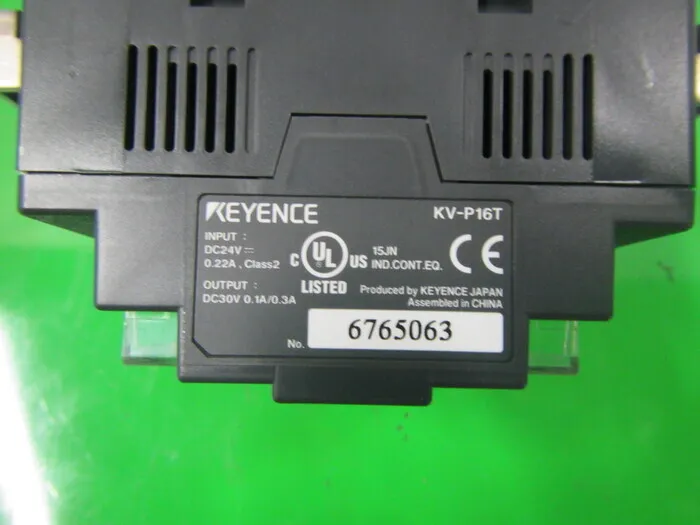 Keyence KV-P16T PLC(패널 설치) 상세 이미지 - ASKINDEX 코리아
