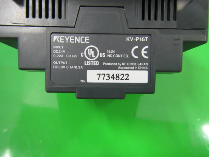 Keyence KV-P16T PLC(패널 설치) 상세 이미지 - ASKINDEX 코리아