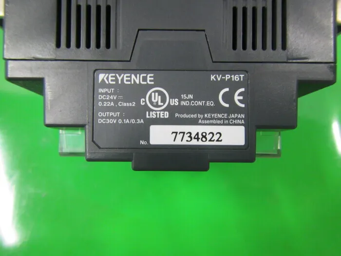 Keyence KV-P16T PLC(패널 설치) 상세 이미지 - ASKINDEX 코리아