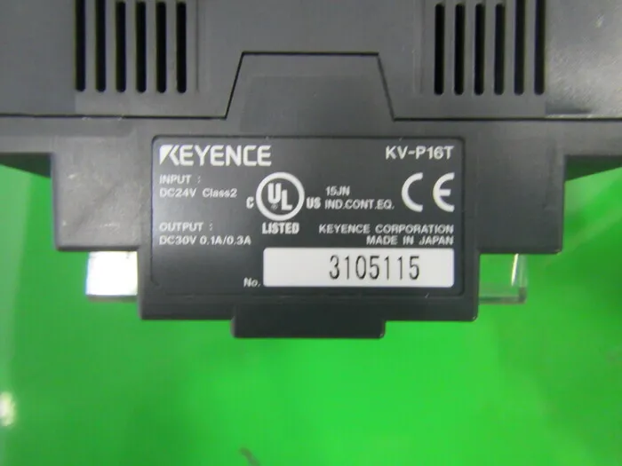 Keyence KV-P16T PLC(패널 설치) 상세 이미지 - ASKINDEX 코리아