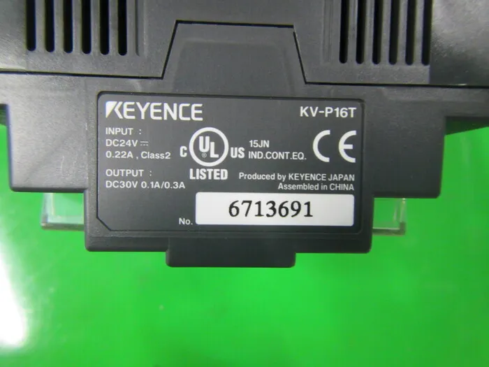 Keyence KV-P16T PLC(패널 설치) 상세 이미지 - ASKINDEX 코리아