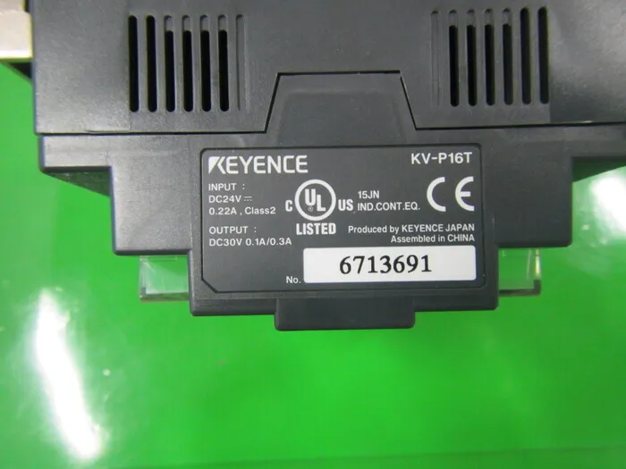 Keyence KV-P16T PLC(패널 설치) 상세 이미지 - ASKINDEX 코리아