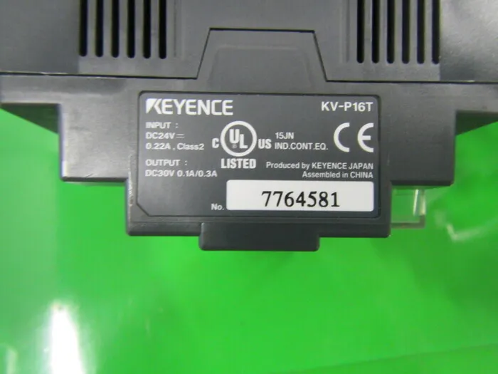 Keyence KV-P16T PLC(패널 설치) 상세 이미지 - ASKINDEX 코리아
