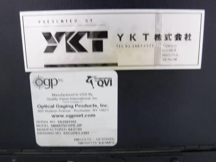 YKT(OGP) SMARTSCOPE ZIP250 비접촉 3차원 측정기 상세 이미지 - ASKINDEX 코리아