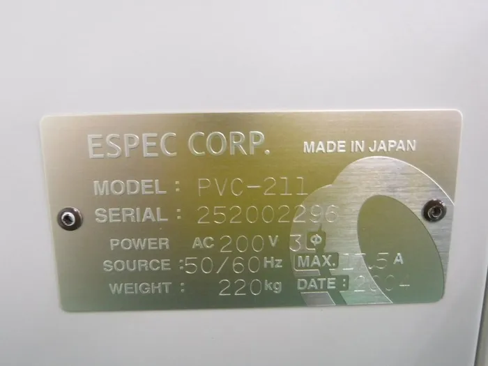 Espec PVC-211 Clean Oven Detail Image - ASKINDEX Korea