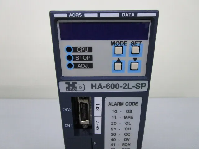 하모닉 드라이브 시스템 HA-600-2L-SP AC 서보 드라이버 상세 이미지 - ASKINDEX 코리아