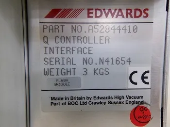 Edwards A52844410 Interface Module Detail Image - ASKINDEX Korea