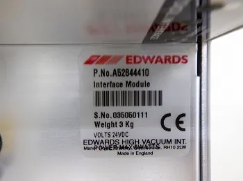 Edwards A52844410 Interface Module Detail Image - ASKINDEX Korea