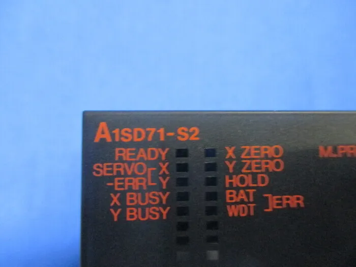 미쓰비시 전기 A1SD71-S2 시퀀서 (PLC) (위치 결정 유닛) 상세 이미지 - ASKINDEX 코리아