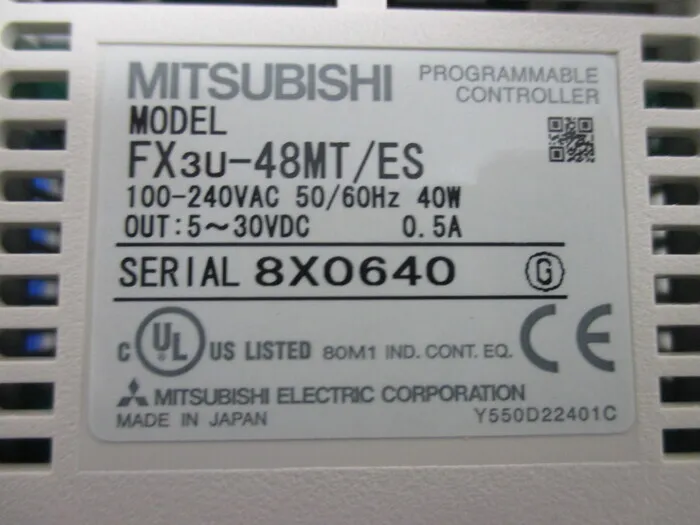 미쓰비시 전기 FX3U-48MT/ES 시퀀서(PLC) 상세 이미지 - ASKINDEX 코리아