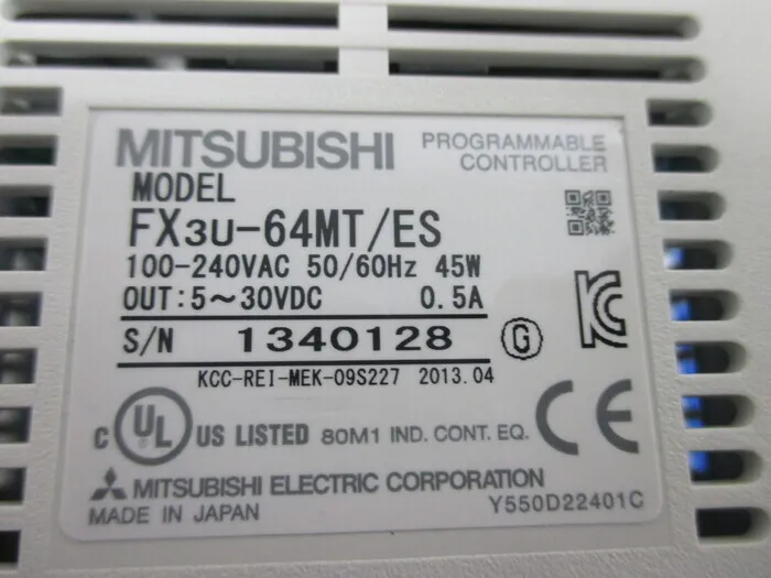 미쓰비시 전기 FX3U-64MT/ES 시퀀서(PLC) 상세 이미지 - ASKINDEX 코리아
