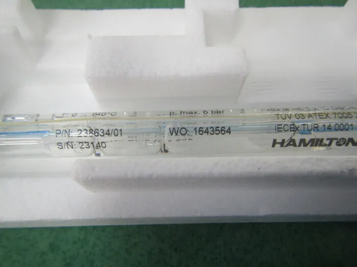 Hamilton Plus VP225 Pt100 pH electrode Detail Image - ASKINDEX Korea