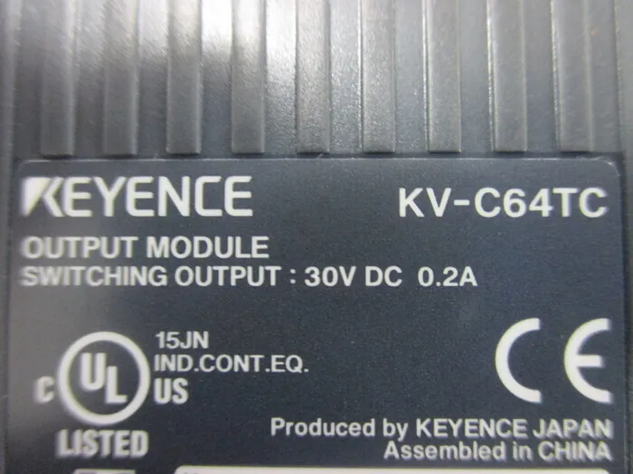 Keyence KV-C64TC 시퀀서 (PLC) (출력 유닛) 상세 이미지 - ASKINDEX 코리아