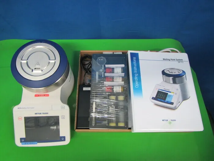 METTLER TOLEDO MP70 Automatic melting point measuring device Detail Image - ASKINDEX Korea