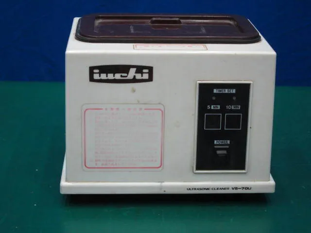 Iuchi Seiei-do VS-70U ultrasonic cleaner Detail Image - ASKINDEX Korea