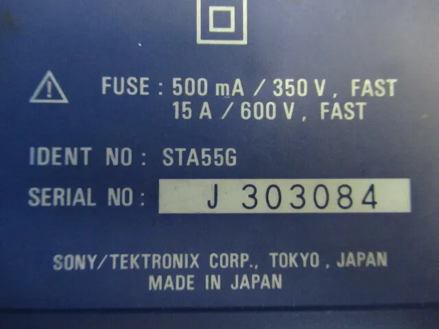Tektronix STA55G Digital multimeter Detail Image - ASKINDEX Korea