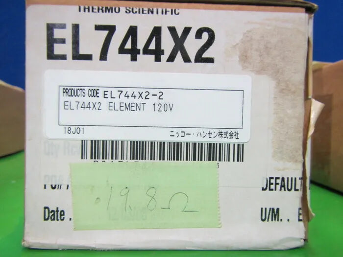 써모 사이언티픽 EL744ｘ2 소자 120V 상세 이미지 - ASKINDEX 코리아