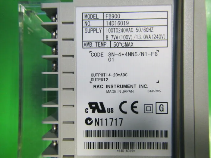 이화공업 8N-4*4NN5/N1-F801（FB900) 디지털 지시 조절계 상세 이미지 - ASKINDEX 코리아