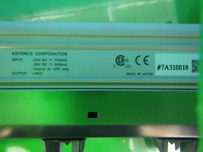 Keyence SJ-E132A Ionizer (bar only) Detail Image - ASKINDEX Korea