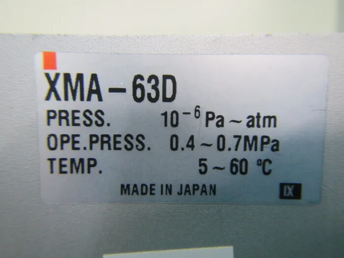 SMC XMA-63D 진공 밸브 상세 이미지 - ASKINDEX 코리아