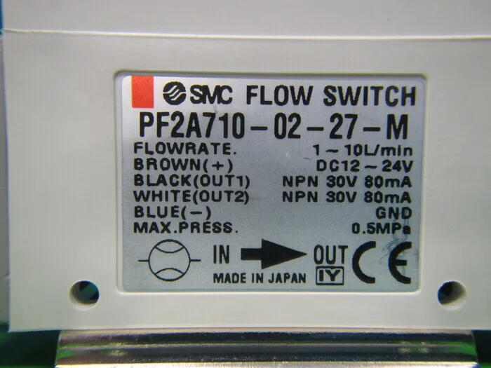 SMC PF2A710-02-07 Digital Flow Switch Detail Image - ASKINDEX Korea