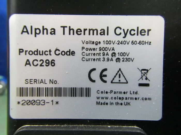 비비 사이언티픽 Alpha AC296(2x96well） 열 사이클러 상세 이미지 - ASKINDEX 코리아