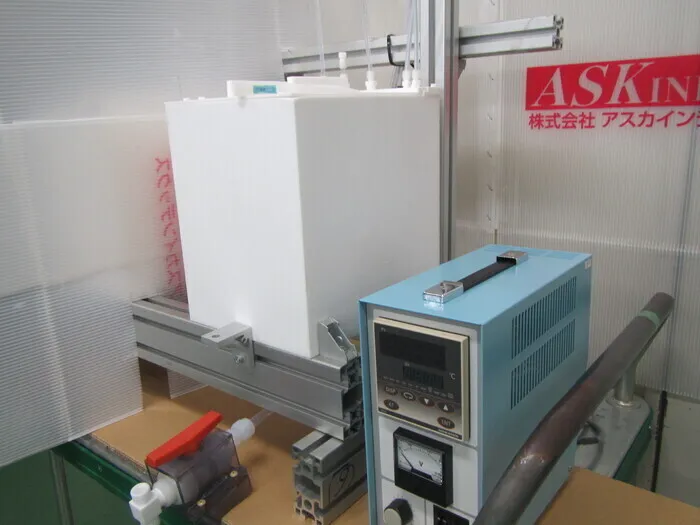 온도 컨트롤러: SHIMADEN 温度コントローラー：DSSS83） 테플론 탱크 온조 유닛 세트 상세 이미지 - ASKINDEX 코리아
