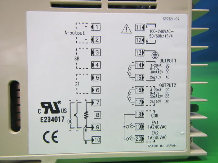 시마덴 SR94(SR94-81-V-90-0600) 디지털 조절계 상세 이미지 - ASKINDEX 코리아