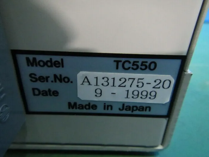 오사카 진공 TG553VW 터보 분자 펌프 세트 상세 이미지 - ASKINDEX 코리아