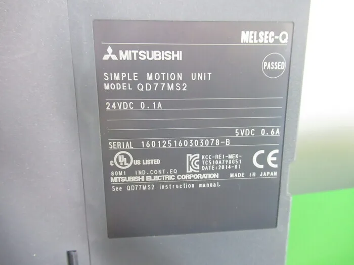 미쓰비시 전기 QD77MS2 시퀀서 (PLC) (위치 결정 유닛) 상세 이미지 - ASKINDEX 코리아