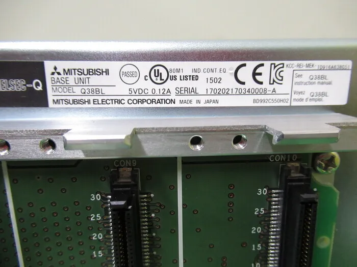 미쓰비시 전기 Q38BL 시퀀서 (PLC) (대형 기본베이스 유닛) 상세 이미지 - ASKINDEX 코리아