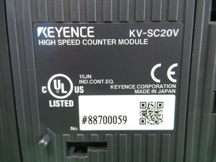 Keyence KV-SC20V 시퀀서 (PLC) (고속 카운터 유닛) 상세 이미지 - ASKINDEX 코리아