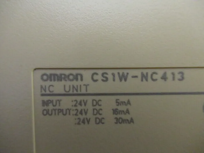 오므론 CS1W-NC413 시퀀서 (PLC) (위치 제어 유닛) 상세 이미지 - ASKINDEX 코리아
