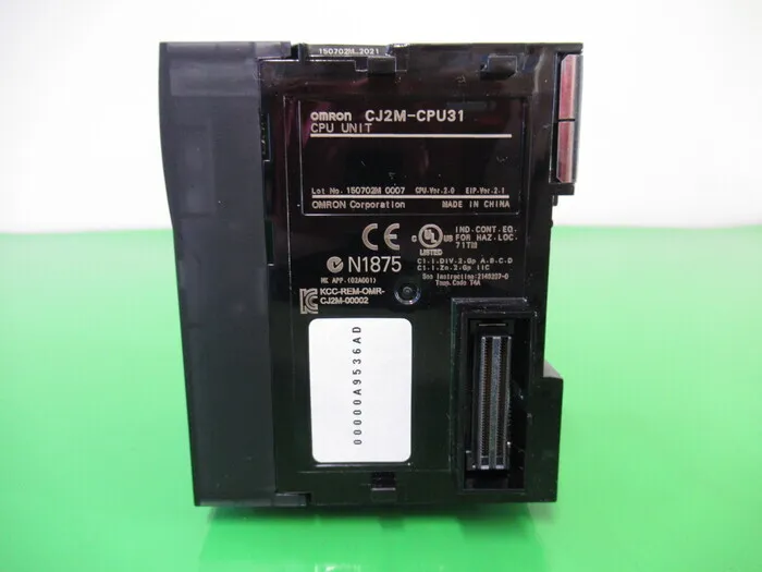 오므론 CJ2M-CPU31 시퀀서(PLC)(CPU 유니트) 상세 이미지 - ASKINDEX 코리아