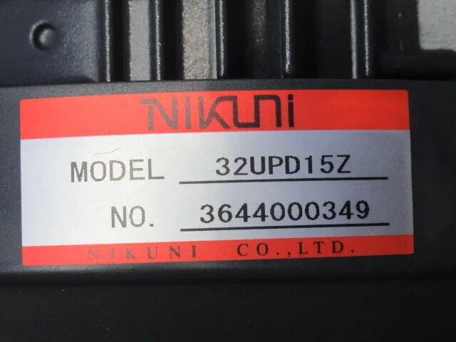 Nikuni 32UPD15Z vortex turbine pump Detail Image - ASKINDEX Korea