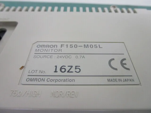 오므론 F150-M05L 모니터 상세 이미지 - ASKINDEX 코리아