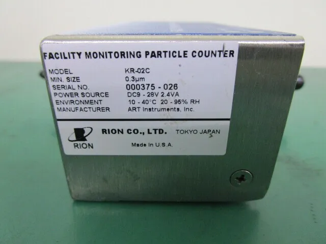 Lion KR-02C Particle Sensor Detail Image - ASKINDEX Korea