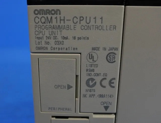 오므론 CQM1H-CPU11 시퀀서(PLC) 상세 이미지 - ASKINDEX 코리아