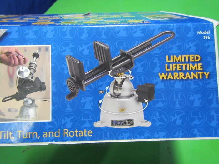 AS ONE 396 Wide Head Multipurpose Vise Detail Image - ASKINDEX Korea
