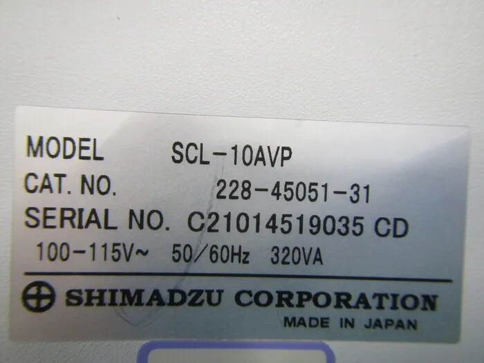 Shimadzu Corporation SCL-10A HPLC System Controller Detail Image - ASKINDEX Korea