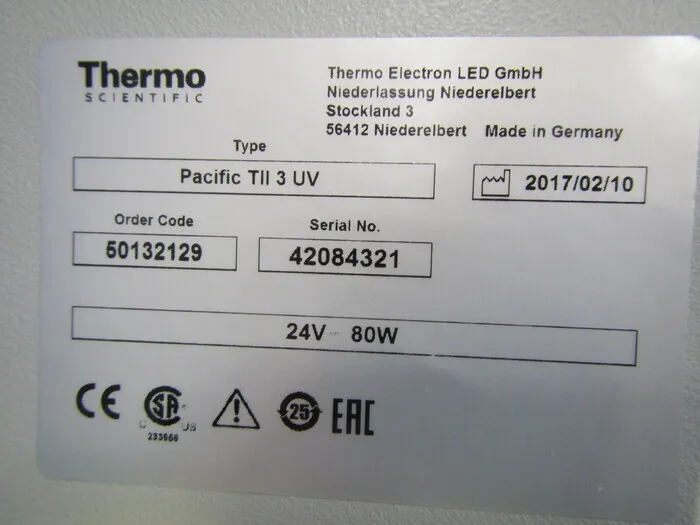 Thermo Scientific PacificTII3UV 순수한 물 생산 장비 상세 이미지 - ASKINDEX 코리아