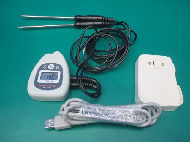 사토 계량기 제작소 SK-L210T 2ch 온도 로거 상세 이미지 - ASKINDEX 코리아